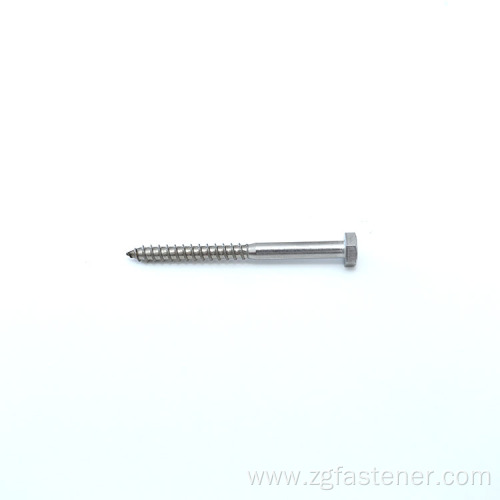 stainless steel hex head wood screws